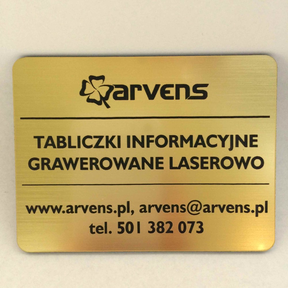 tabliczka informacyjna